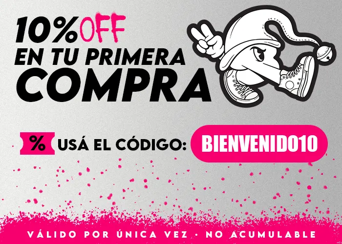 Código de descuento de bienvenida