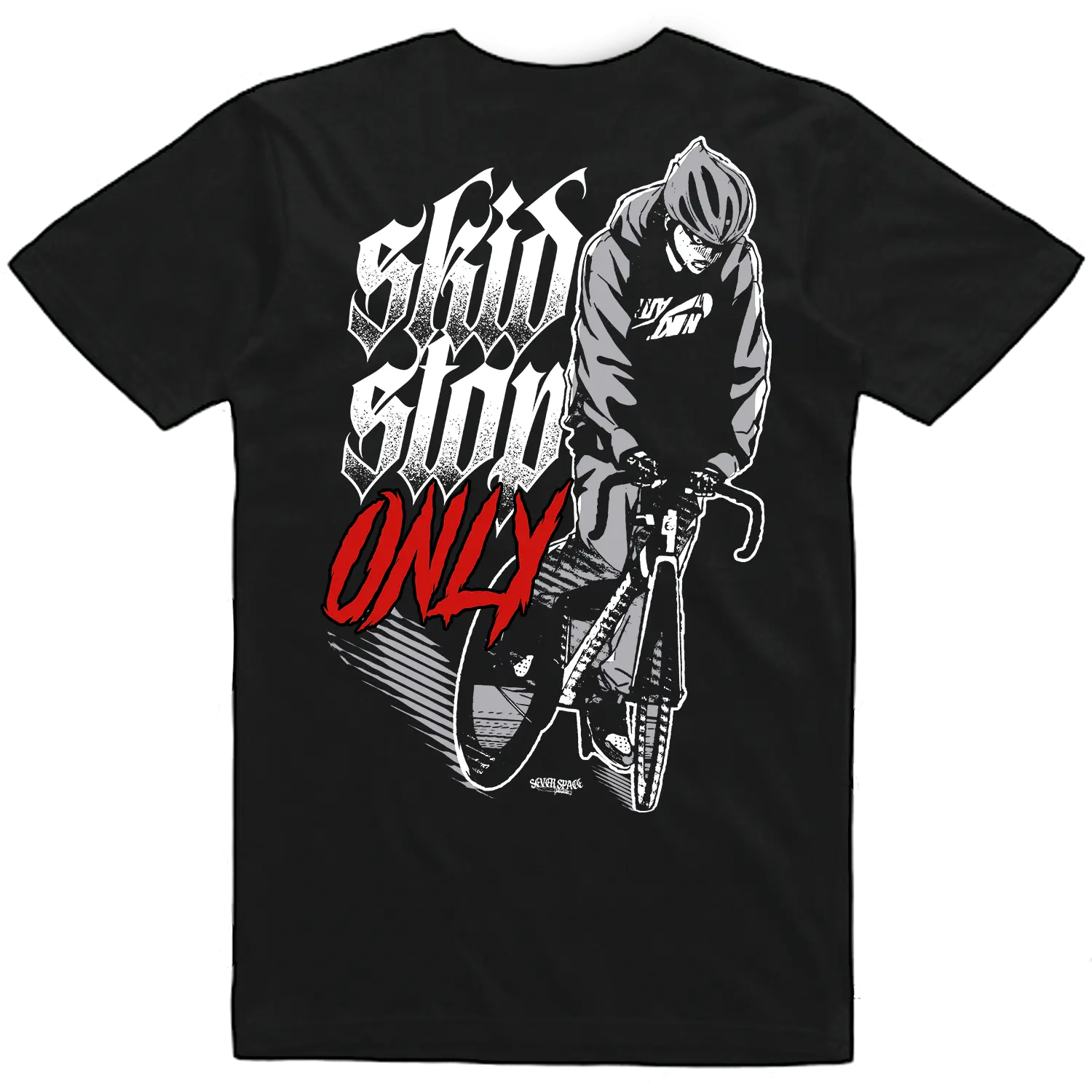 Remera Skid Stop Only, vista trasera
